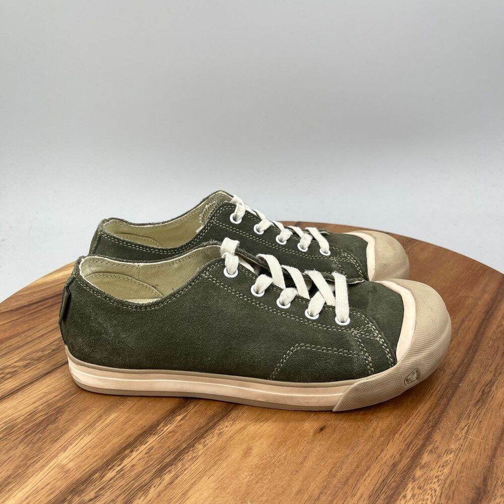 Keen Ventura Shoes Youth Size 4 Green Olive Casual Comfort Walking Sneakers